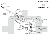 تفنگ بادی نوریکا هاک پنوماتیک Norica Hawk GRS