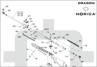 تفنگ بادی نوریکا دراگون Norica Dragon